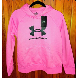 Under Armor Rival Fleece Big Logo Print Fill Youth XL